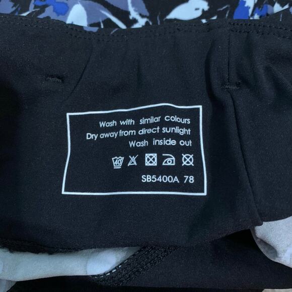 Sweaty Betty Black Floral Power Active 7/8 Leggings XXL - Picture 9 of 9